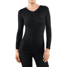 Falke Langarmshirt Wool Tech Light (perfekte Passform für maximale Bewegungsfreiheit) Unterwäsche schwarz Damen