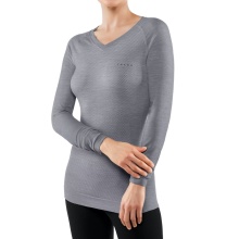 Falke Langarmshirt Wool Tech Light (perfekte Passform für maximale Bewegungsfreiheit) Unterwäsche grau Damen