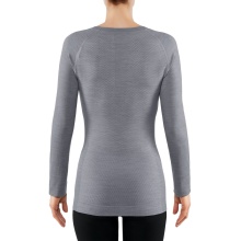 Falke Langarmshirt Wool Tech Light (perfekte Passform für maximale Bewegungsfreiheit) Unterwäsche grau Damen