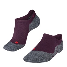 Falke Laufsocke RU3 Comfort Invisible (maximale Polsterung) dunkelrot Damen - 1 Paar