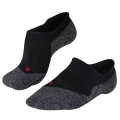 Falke Laufsocke RU3 Comfort Invisible (maximale Polsterung) schwarz/grau Damen - 1 Paar