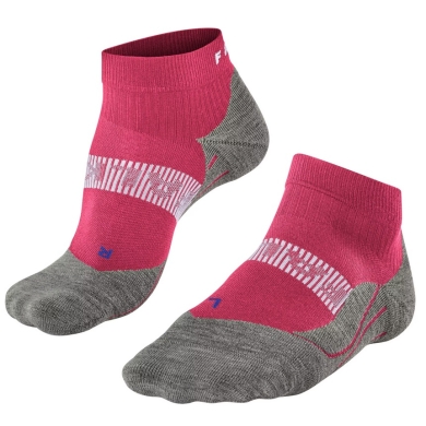 Falke Laufsocke RU4 Endurance Cool Short (mittelstarke Polsterung, kühlend) rosa Damen - 1 Paar