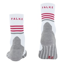 Falke Laufsocke RU4 Endurance Reflect (mittelstarke Polsterung) weiss/rot Damen - 1 Paar