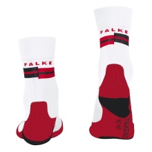 Falke Laufsocke RU5 Race (mittelstarke Polsterung) weiss/rot Damen