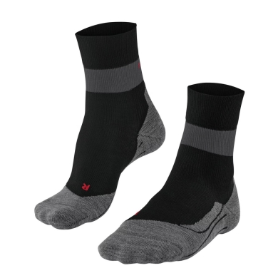 Falke Laufsocke RU Compression Stabilizing (feuchtigkeitsableitende, optimale Passform) schwarz Herren - 1 Paar