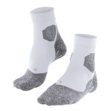 Falke Laufsocke RU Trail Grip (mittelstarke Polsterung) weiss/grau Damen