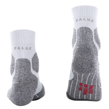 Falke Laufsocke RU Trail Grip (mittelstarke Polsterung) weiss/grau Damen