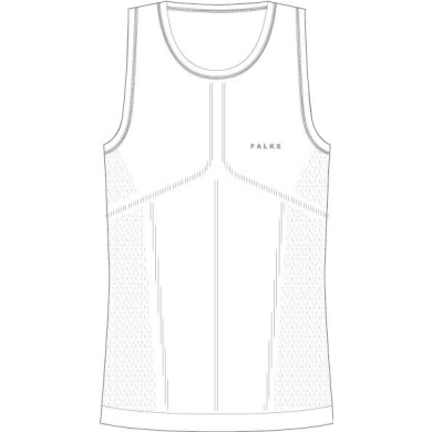 Falke Funktionsunterwäsche Singlet Ultralight Cool (Enge Passform und maximale Bewegungsfreiheit) weiss Herren