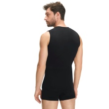 Falke Funktionsunterwäsche Warm Singlet (perfekte Feuchtigkeits- und Temperaturregulierung) schwarz Herren