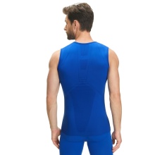 Falke Funktionsunterwäsche Warm Singlet (perfekte Feuchtigkeits- und Temperaturregulierung) blau Herren