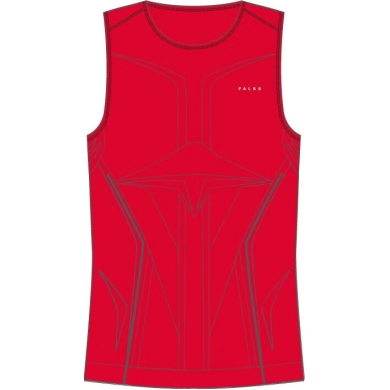 Falke Funktionsunterwäsche Warm Singlet (perfekte Feuchtigkeits- und Temperaturregulierung) rot Herren