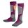 Falke Skisocke SK2 Intermediate Skiing Kniestrümpfe orchidpink/grau Kinder - 1 Paar