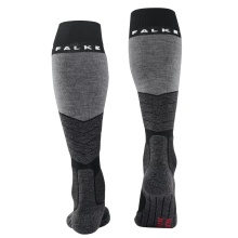 Falke Skisocke SK2 Intermediate Vegan Skiing Kniestrümpfe (optimale Passform) schwarz Damen - 1 Paar