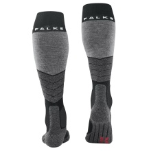 Falke Skisocke SK2 Intermediate Vegan Skiing Kniestrümpfe (optimale Passform) schwarz Herren - 1 Paar