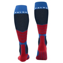 Falke Skisocke SK2 Intermediate Vegan Skiing Kniestrümpfe (optimale Passform) royalblau Herren - 1 Paar