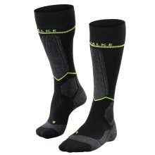 Falke Skisocke SK Compression Wool (mit gradueller Kompression) schwarz Herren - 1 Paar