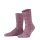 Falke Tagessocke Brooklyn Crew (Bootsock, Grobstrick-Optik) weissrot Herren - 1 Paar