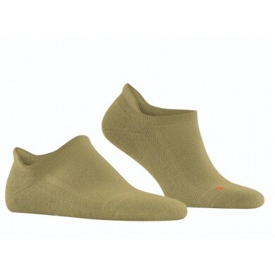 Falke Tagessocke Sneaker Cool Kick (kühlender Funktionsgarn) olive/grün - 1 Paar