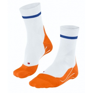 Falke Laufsocke RU4 (mittelstarke Polsterung) weiss/blau/orange Herren - 1 Paar