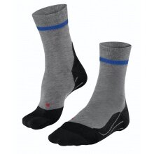 Falke Laufsocke RU4 (mittelstarke Polsterung) schwarz/grau/blau Herren - 1 Paar