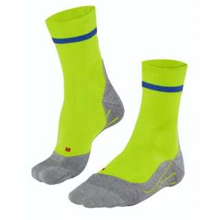 Falke Laufsocke RU4 (mittelstarke Polsterung) lime/grau Herren - 1 Paar