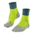 Falke Trekkingsocke TK2 Explore Short Cool grau/lime Herren - 1 Paar