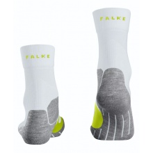 Falke Laufsocke RU4 Cool (mittelstarke Polsterung+Kühlung) weiss/gelb Herren - 1 Paar