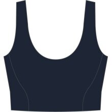 Falke Funktionsunterwäsche Sport-Bra (verstellbare Träger, Polyamid-Mischung) spaceblau Damen