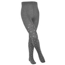 Falke Strumpfhose Multidot 2024 (nachhaltige Baumwolle) grau Kinder