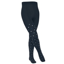 Falke Strumpfhose Multidot 2024 (nachhaltige Baumwolle) spaceblau Kinder