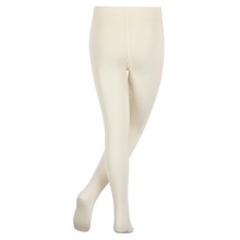 Falke Strumpfhose Romantic Dot (transparent und matte Feinstrumpfhose) cremefarben Kinder