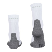 Falke Tennissocke TE4 (feuchtigkeitsableitend, leichter Dämpfung) weiss/grau Herren - 1 Paar