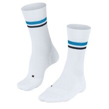 Falke Tennissocke TE4 Classic (mit Stabilisierungsfunktion, leichter Dämpfung) weiss/blau Damen - 1 Paar