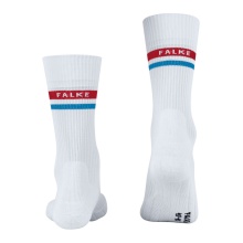 Falke Tennissocke TE4 Classic (mit Stabilisierungsfunktion, leichter Dämpfung) weiss/rot Damen - 1 Paar