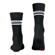 Falke Tennissocke TE4 Classic (mit Stabilisierungsfunktion, leichter Dämpfung) schwarz/weiss Damen - 1 Paar