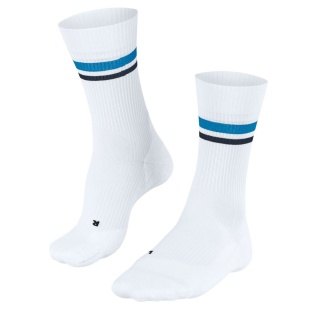 Falke Tennissocke TE4 Classic (mit Stabilisierungsfunktion, leichter Dämpfung) weiss/blau Herren - 1 Paar