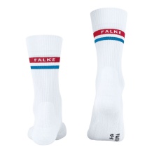 Falke Tennissocke TE4 Classic (mit Stabilisierungsfunktion, leichter Dämpfung) weiss/rot Herren - 1 Paar