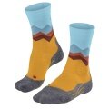 Falke Trekkingsocke Crew TK2 Explore (Merinowoll-Mix) orange/bunt Damen - 1 Paar