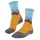 Falke Trekkingsocke Crew TK2 Explore (Merinowoll-Mix) orange/bunt Damen - 1 Paar