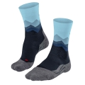 Falke Trekkingsocke Crew TK2 Explore (Merinowoll-Mix) navyblau Damen - 1 Paar