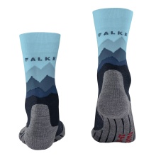 Falke Trekkingsocke Crew TK2 Explore (Merinowoll-Mix) navyblau Damen - 1 Paar