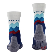 Falke Trekkingsocke Crew TK2 Explore (Merinowoll-Mix) dunkelblau Damen - 1 Paar