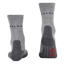 Falke Trekkingsocke Crew TK2 Explore Melange (mittelstarke Polsterung) grau Herren - 1 Paar