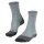 Falke Trekkingsocke Crew TK2 Explore Melange (mittelstarke Polsterung) blau Damen - 1 Paar