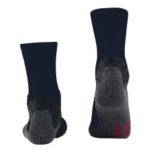 Falke Trekkingsocke Crew TKX Expedition (Merinowoll-Mix) marineblau Damen - 1 Paar