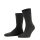 Falke Trekkingsocke Crew Walkie Light (klimaregulierende Merinowolle) dunkelgrau Damen/Herren - 1 Paar