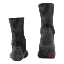 Falke Trekkingsocke TK-X Expedition (Merinowoll-Mix) asphaltgrau Herren - 1 Paar