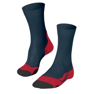 Falke Trekkingsocke TK2 Cool rot/schwarz Herren - 1 Paar