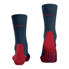 Falke Trekkingsocke TK2 Cool rot/schwarz Herren - 1 Paar