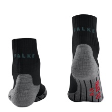 Falke Trekkingsocke TK2 Explore Short (hoher Tragekomfort) schwarz Herren - 1 Paar